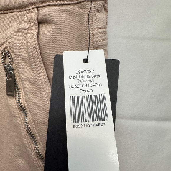 Mavi Jeans Juliette Skinny Cargo Peach - Picture 7 of 11